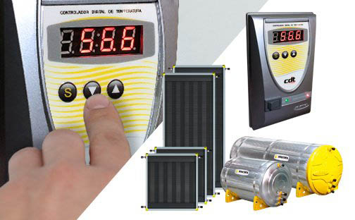 Aquecedor Solar Digital